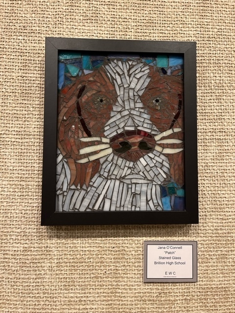 Some Brillion High School Art Students are participating in the Eastern Wisconsin Conference Art Show this week at the Rahr West Art Museum. The exhibit will be open April 23 - 30th, 2023.
