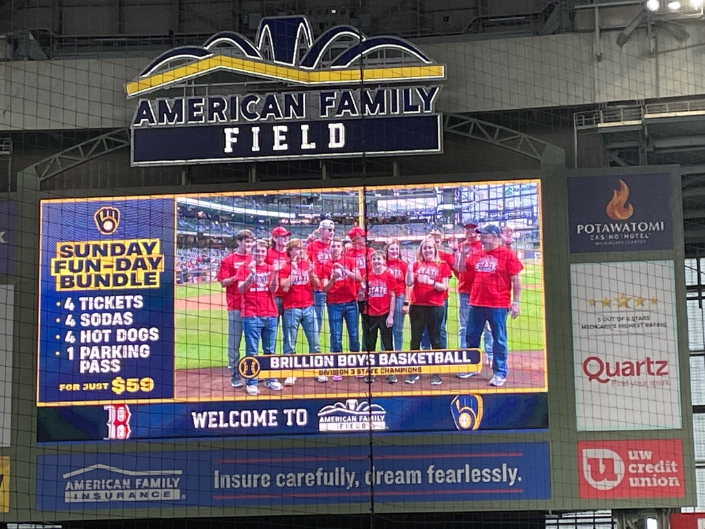 BB Team at Brewer Game